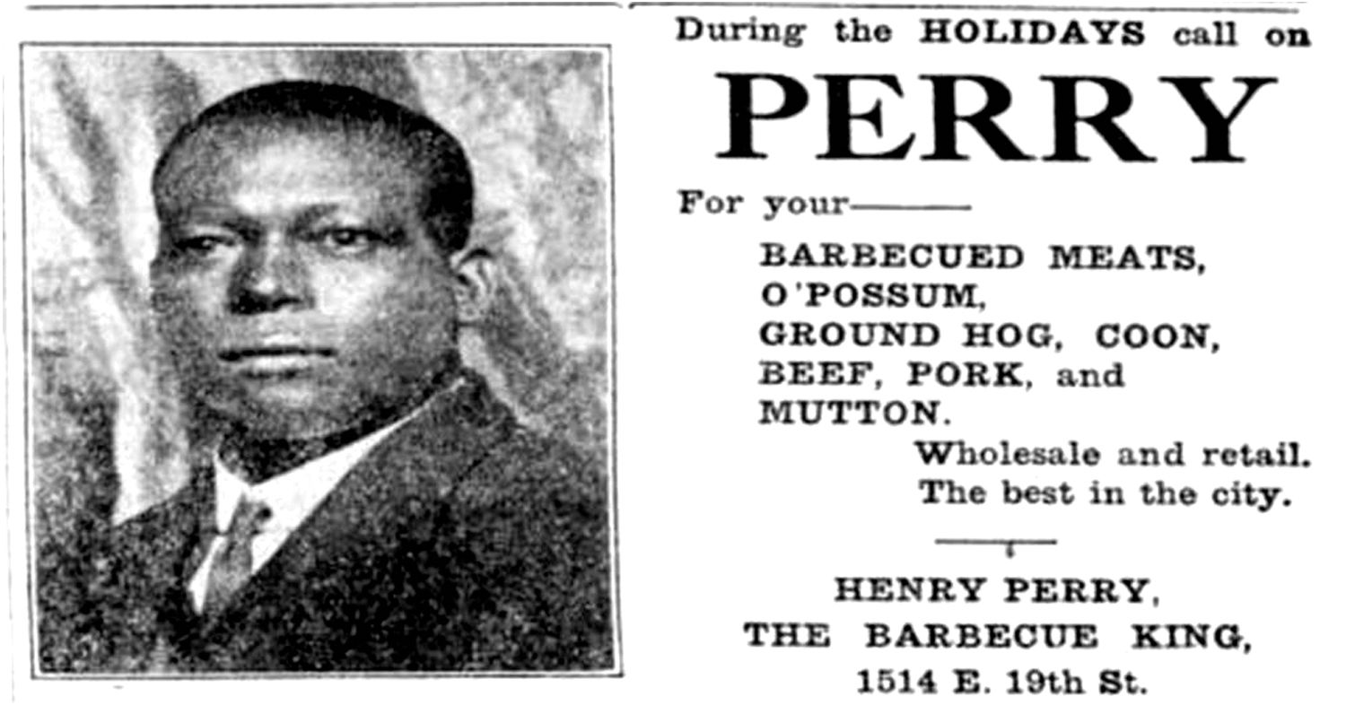 Perry BBQ ad